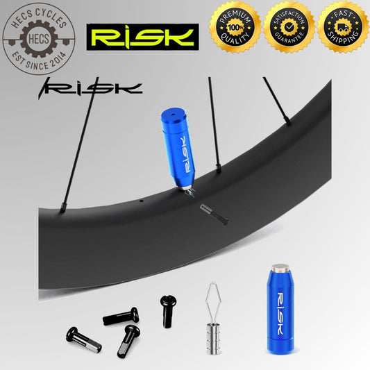 RISK Internal Nipple Carbon Rim Nipple Guide Magnet Set Bicycle Tool