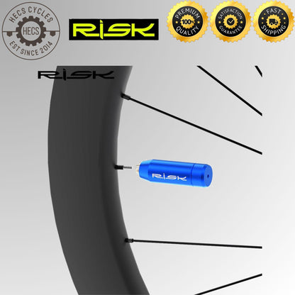 RISK Internal Nipple Carbon Rim Nipple Guide Magnet Set Bicycle Tool