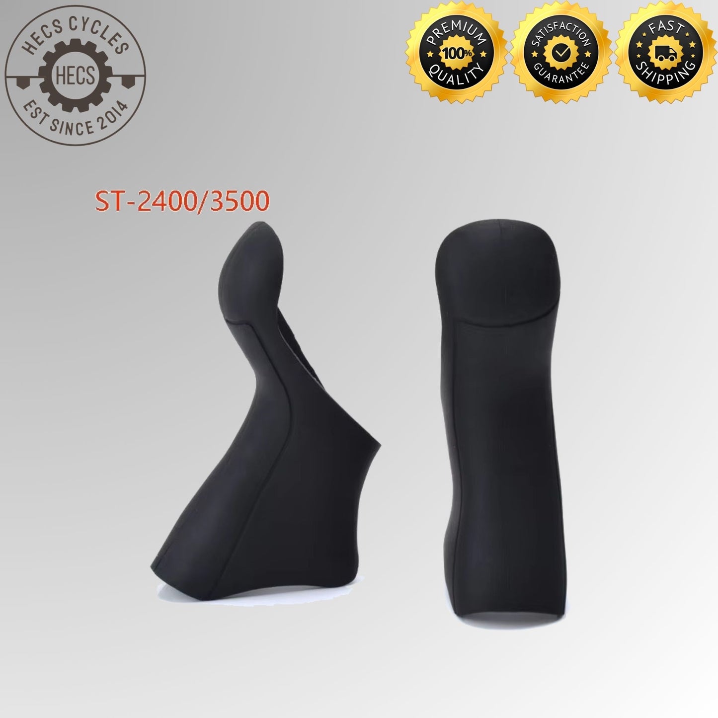 Road Bike Silicone Rubber Brake Hood Covers for Shimano ST-R2000 R3000 R7000 R8000 ST-4700 5800 6800 (1 Pair)