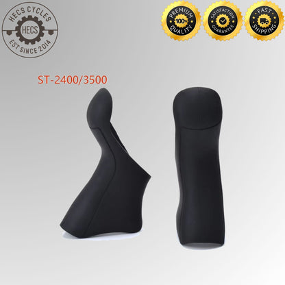 Road Bike Silicone Rubber Brake Hood Covers for Shimano ST-R2000 R3000 R7000 R8000 ST-4700 5800 6800 (1 Pair)