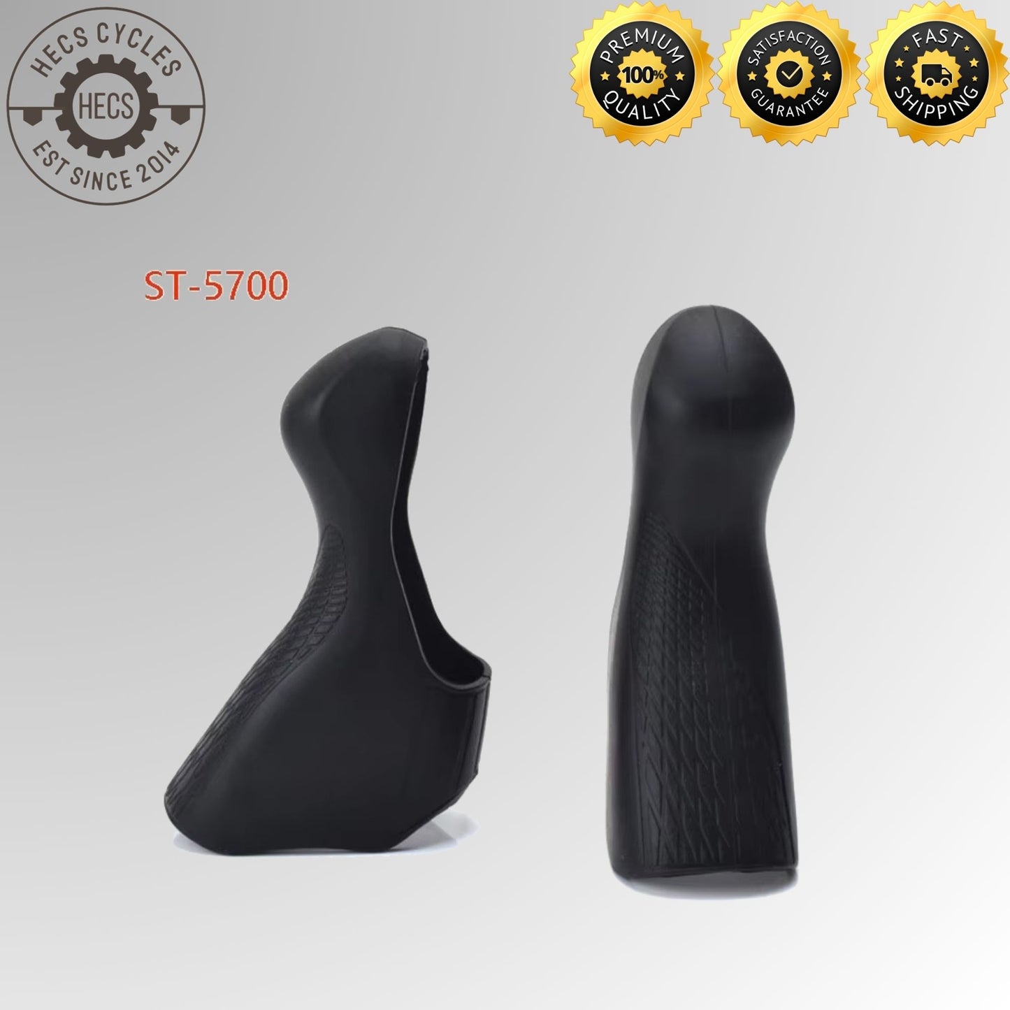 Road Bike Silicone Rubber Brake Hood Covers for Shimano ST-R2000 R3000 R7000 R8000 ST-4700 5800 6800 (1 Pair)