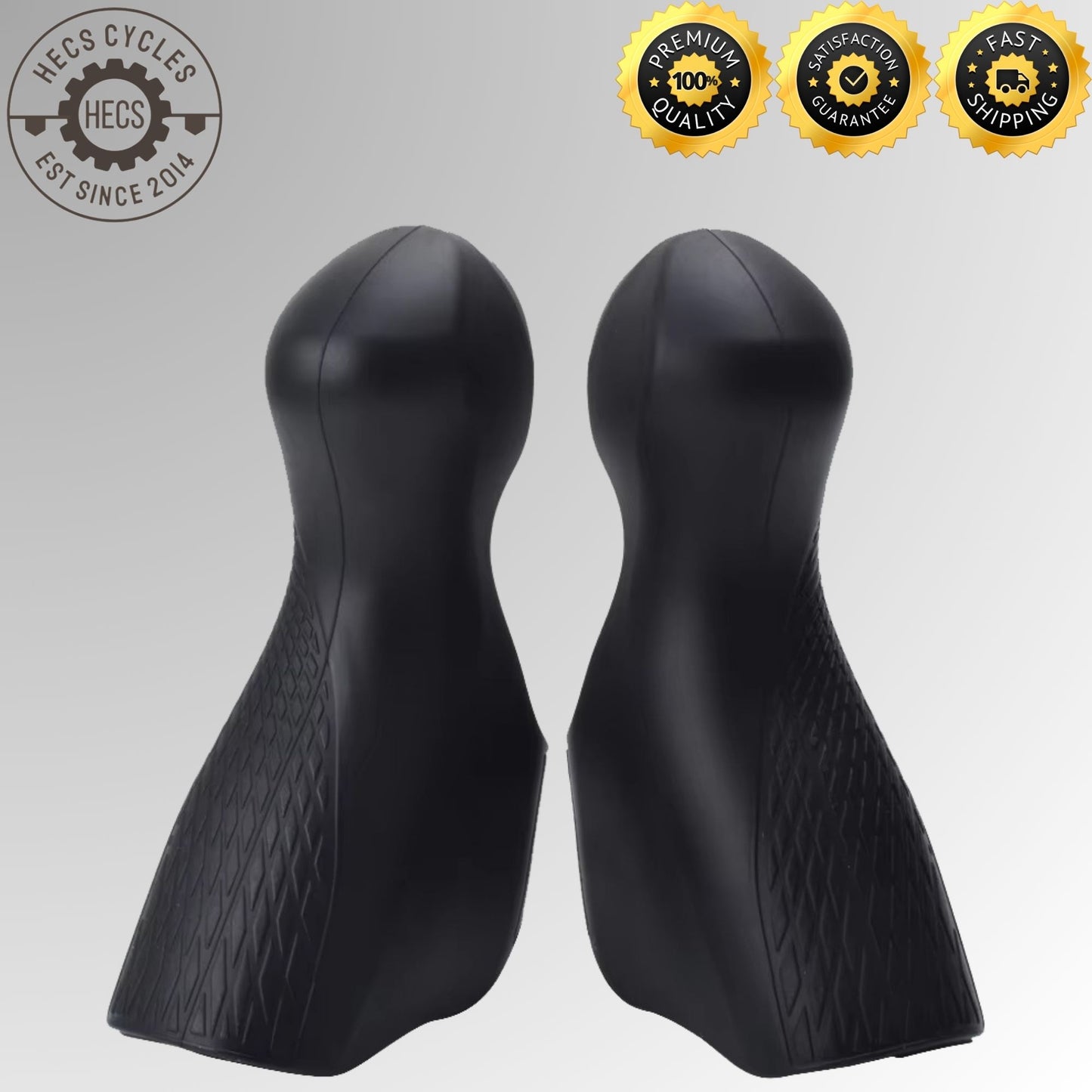 Road Bike Silicone Rubber Brake Hood Covers for Shimano ST-R2000 R3000 R7000 R8000 ST-4700 5800 6800 (1 Pair)