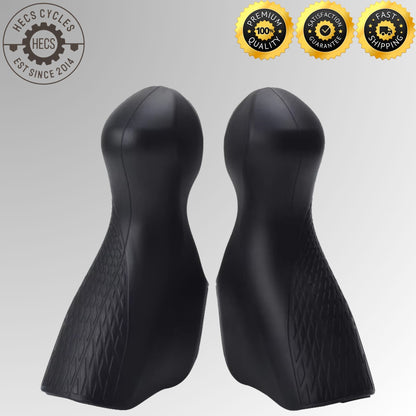 Road Bike Silicone Rubber Brake Hood Covers for Shimano ST-R2000 R3000 R7000 R8000 ST-4700 5800 6800 (1 Pair)