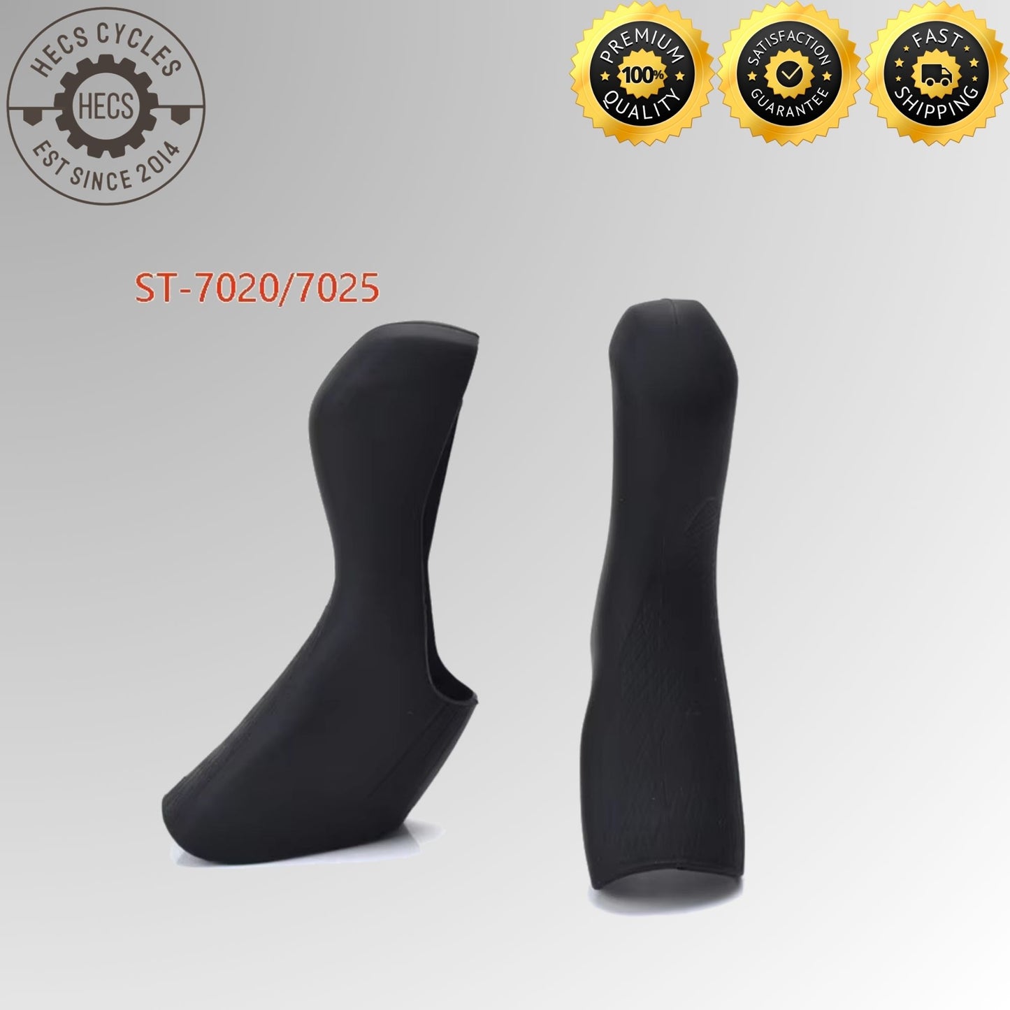 Road Bike Silicone Rubber Brake Hood Covers for Shimano ST-R2000 R3000 R7000 R8000 ST-4700 5800 6800 (1 Pair)