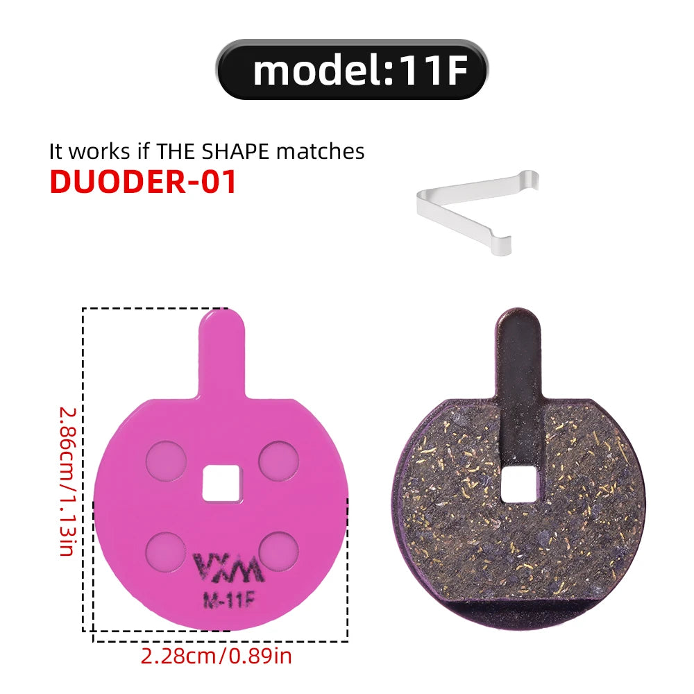 Bicycle Disc Brake Pads Carbon Ceramic Fiber for Shimano SRAM Hope Magura MTB Mountain Bike Disc Brakes