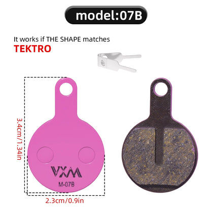 Bicycle Disc Brake Pads Carbon Ceramic Fiber for Shimano SRAM Hope Magura MTB Mountain Bike Disc Brakes