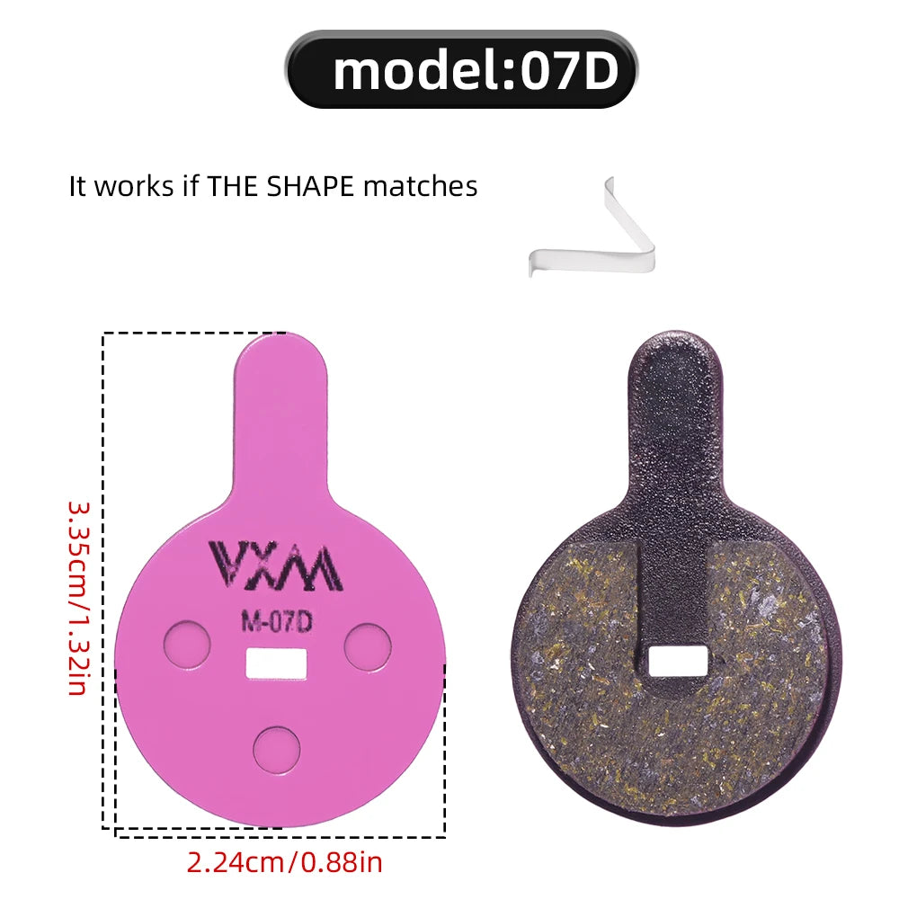 Bicycle Disc Brake Pads Carbon Ceramic Fiber for Shimano SRAM Hope Magura MTB Mountain Bike Disc Brakes