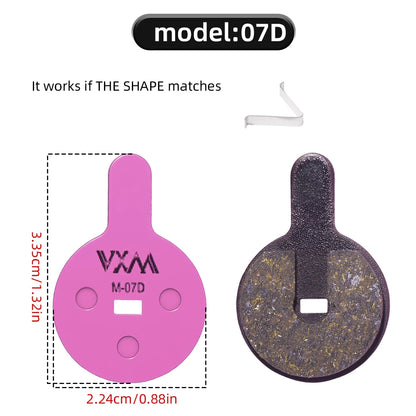 Bicycle Disc Brake Pads Carbon Ceramic Fiber for Shimano SRAM Hope Magura MTB Mountain Bike Disc Brakes