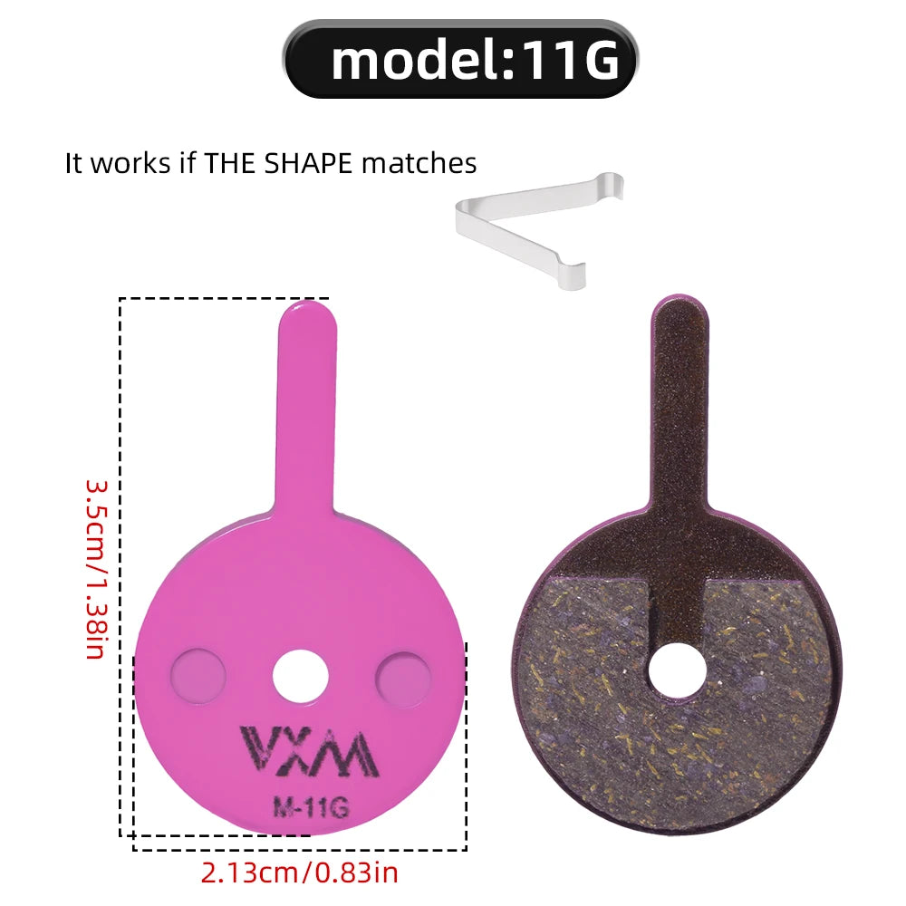 Bicycle Disc Brake Pads Carbon Ceramic Fiber for Shimano SRAM Hope Magura MTB Mountain Bike Disc Brakes