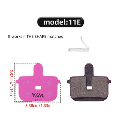 Bicycle Disc Brake Pads Carbon Ceramic Fiber for Shimano SRAM Hope Magura MTB Mountain Bike Disc Brakes