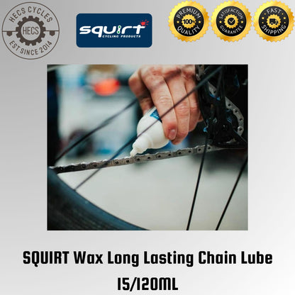 SQUIRT Wax Long Lasting Chain Lube 15/120ML