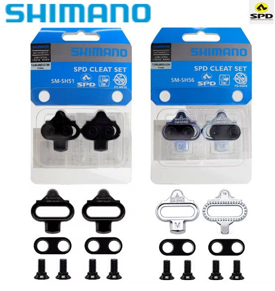 Shimano MTB Mountain Bike SPD Cycling Shoe Cleats SM-SH56 SM-SH51