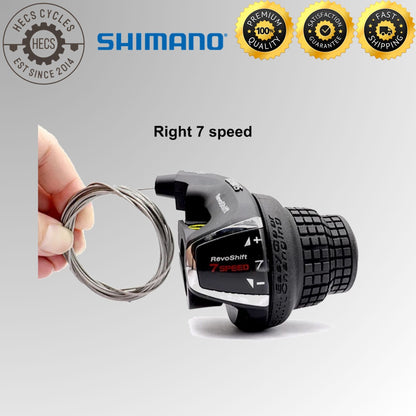 Shimano RS35 RevoShift Grip Shifter 3x6 7 Speed Bicycle Twist Lever Shifter