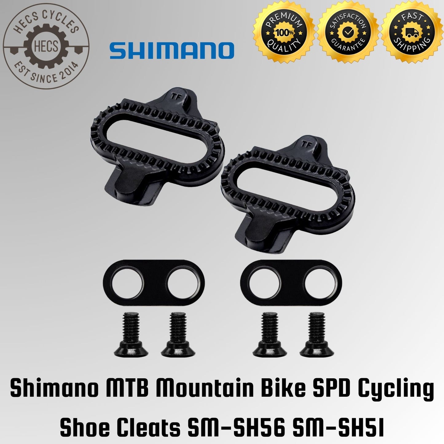Shimano MTB Mountain Bike SPD Cycling Shoe Cleats SM-SH56 SM-SH51