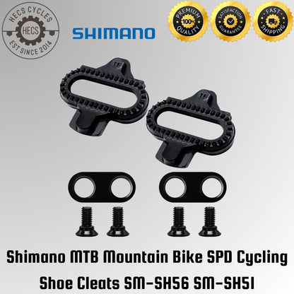 Shimano MTB Mountain Bike SPD Cycling Shoe Cleats SM-SH56 SM-SH51