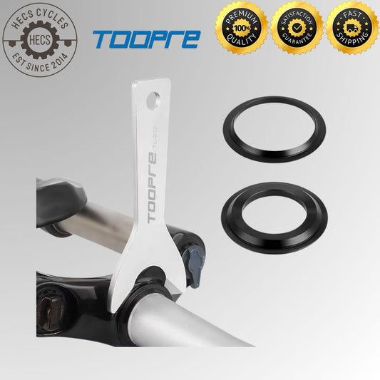 TOOPRE Bicycle Crown Race Remover Tool 1-1/8" 1-1/2" Headset Base Removal Wrench