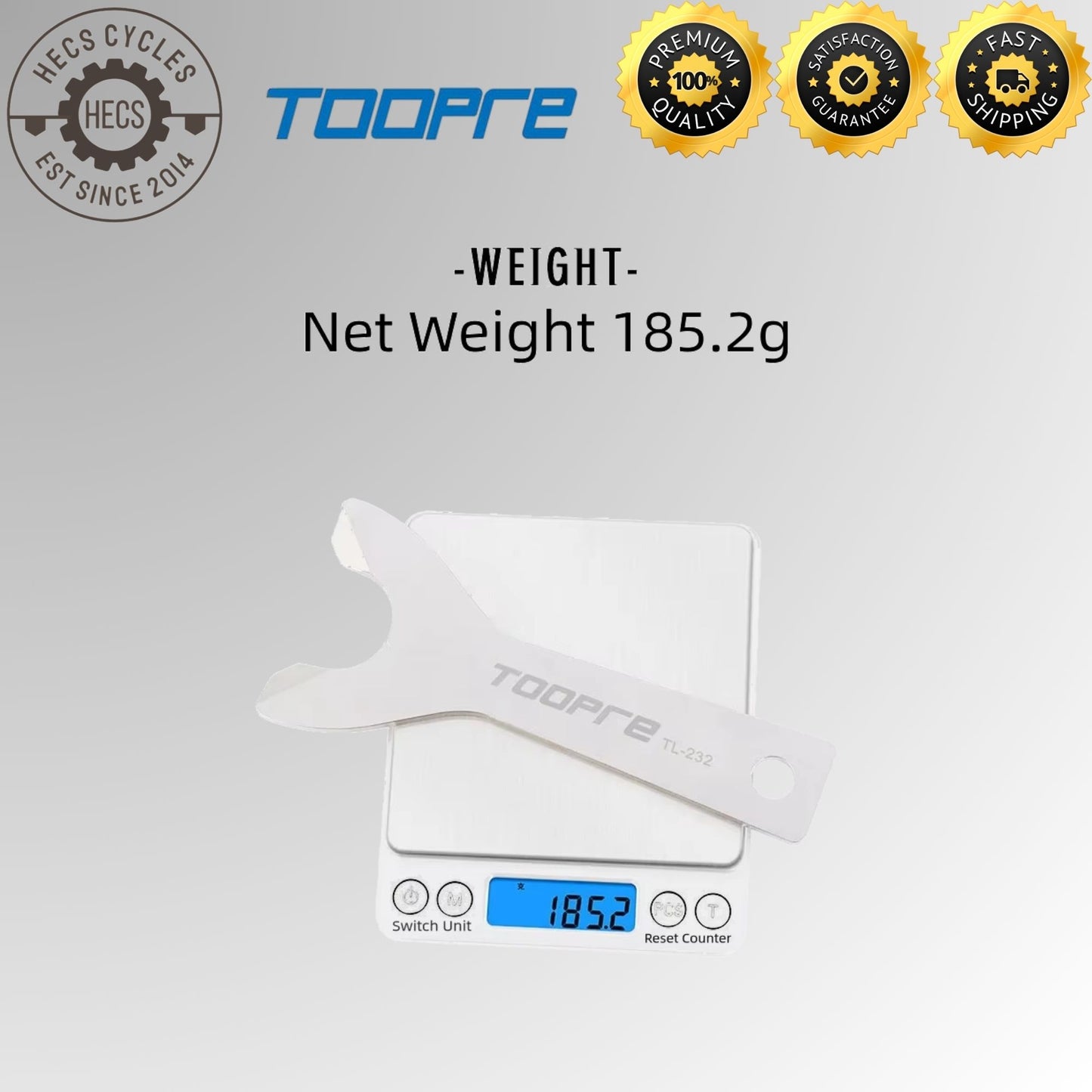 TOOPRE Bicycle Crown Race Remover Tool 1-1/8" 1-1/2" Headset Base Removal Wrench