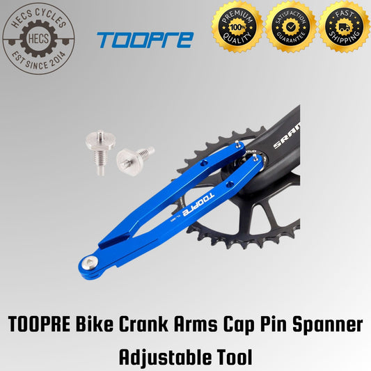 TOOPRE Bike Crank Arms Cap Pin Spanner Adjustable Tool