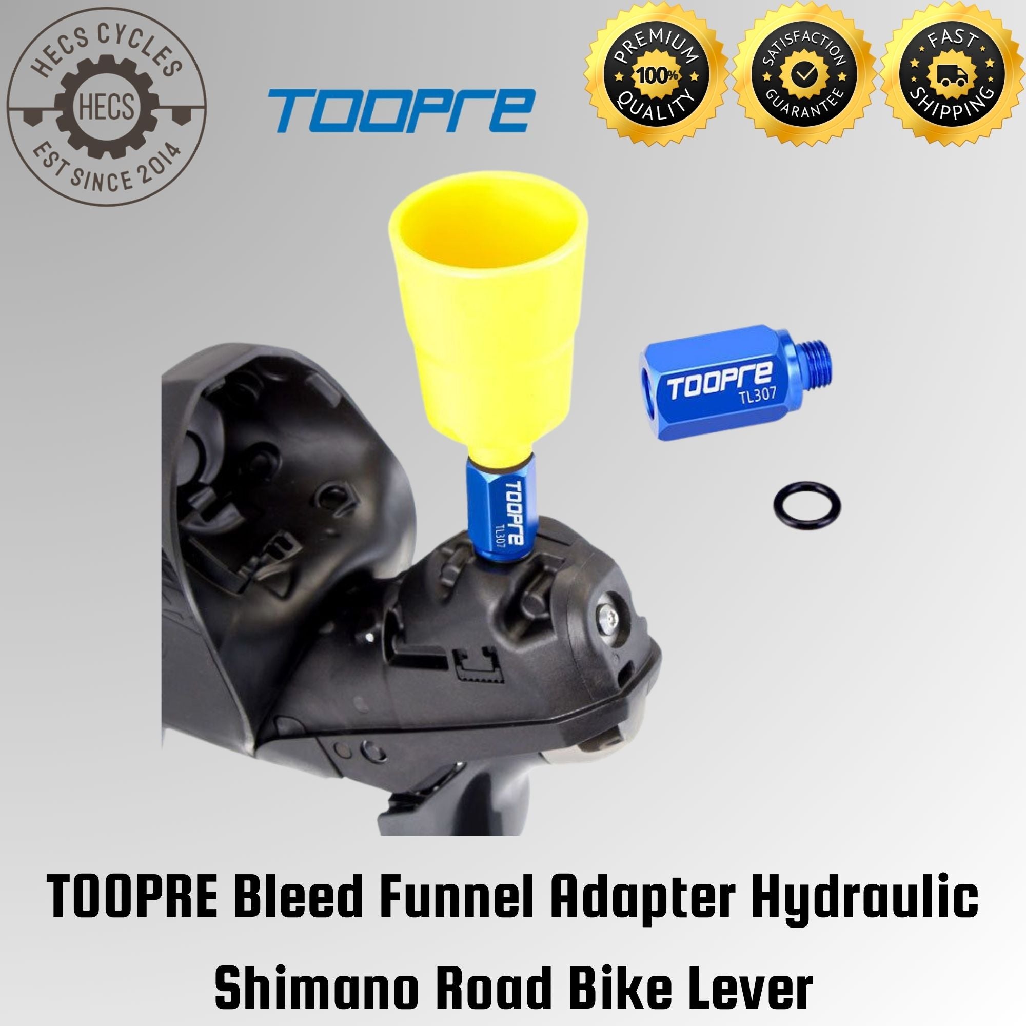 TOOPRE Bleed Funnel Adapter Hydraulic Shimano Road Bike Lever – HECS Cycles