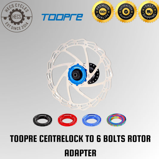 TOOPRE Centerlock To 6 Bolts Disc Rotor Adapter