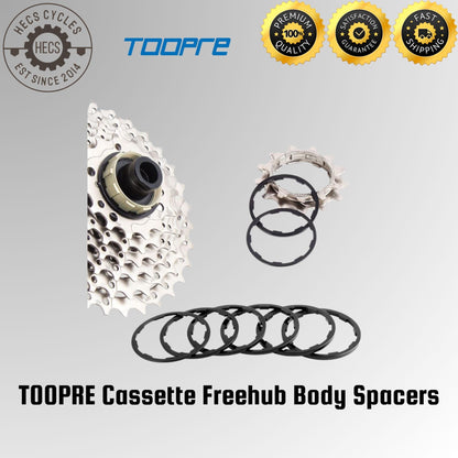 TOOPRE Cassette Freehub Body Spacers