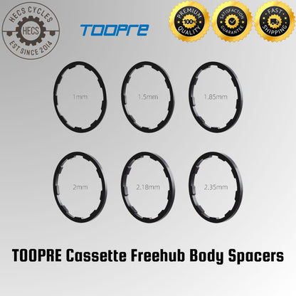 TOOPRE Cassette Freehub Body Spacers