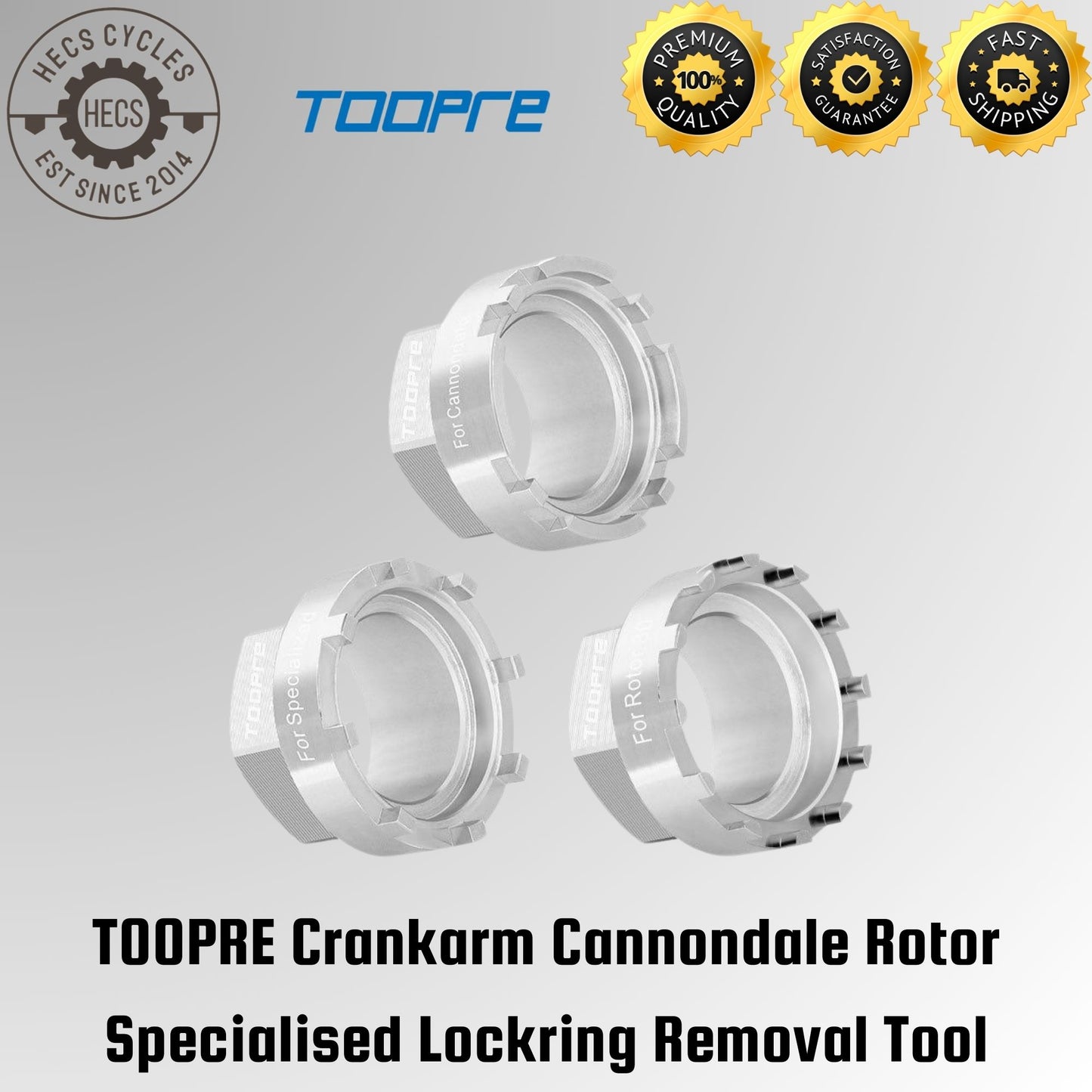 TOOPRE Crankarm Cannondale Rotor Specialised Lockring Removal Tool