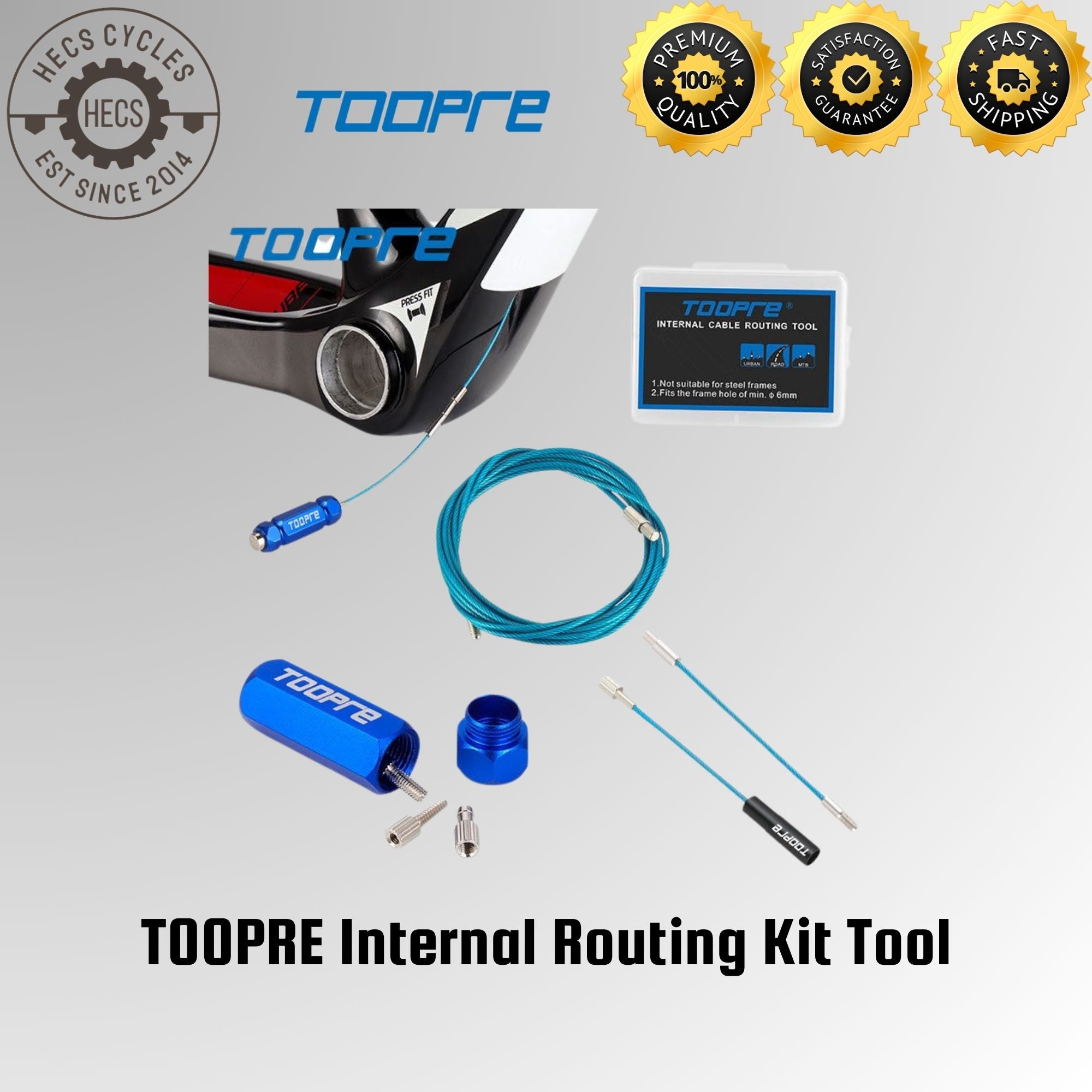 TOOPRE Internal Routing Kit Tool Magnetic Guide Kit for Brake, Shift ...