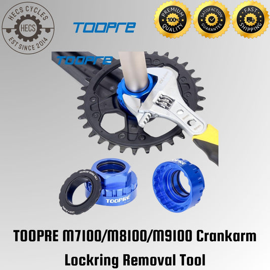 TOOPRE M7100/M8100/M9100 Crankarm Lockring Removal Tool