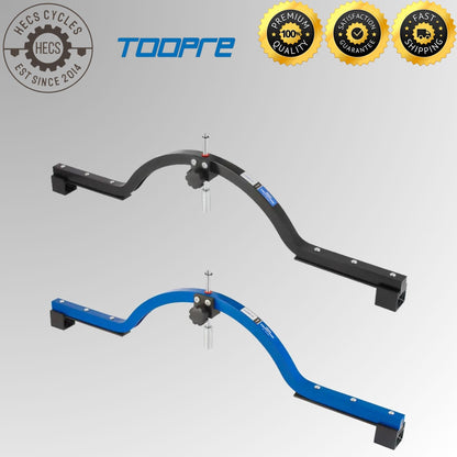 TOOPRE Wheel Truing and Centre Gauge Dish Tool for 12"–29" Bicycle Rims Wheels