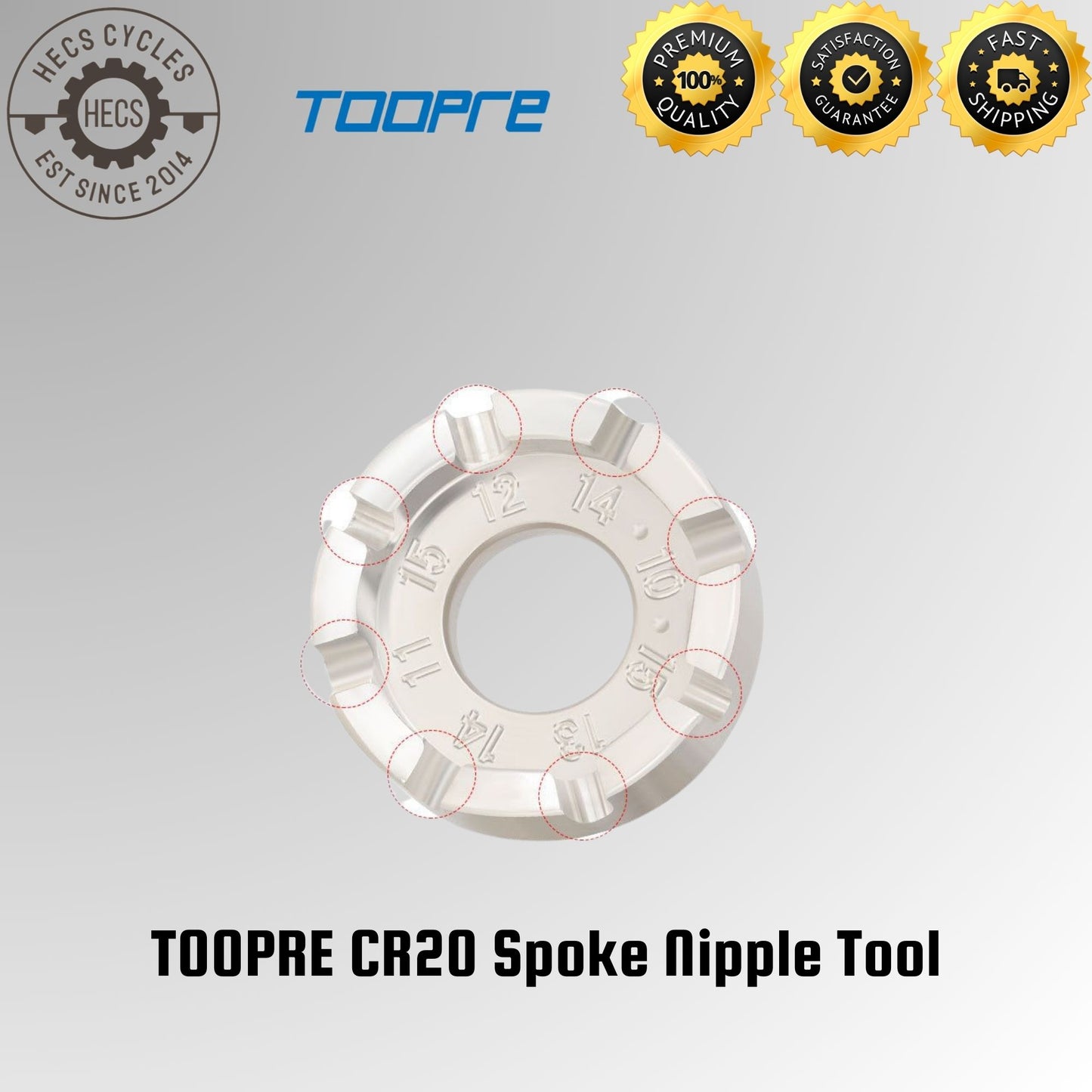 TOOPRE CR20 Spoke Nipple Tool