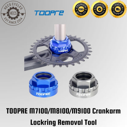 TOOPRE M7100/M8100/M9100 Crankarm Lockring Removal Tool
