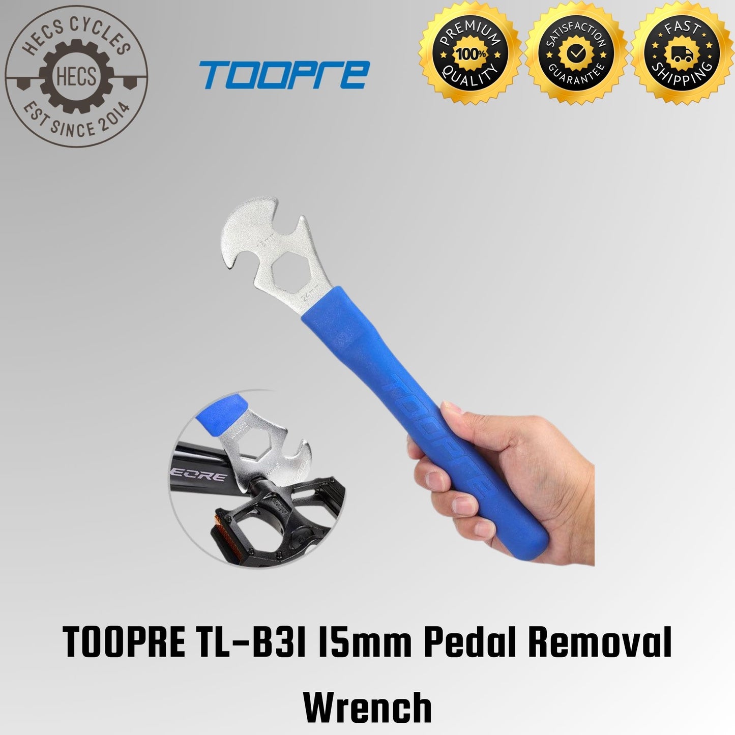 TOOPRE TL-B31 15mm Pedal Removal Wrench