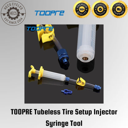 TOOPRE Tubeless Tire Setup Injector Syringe Tool