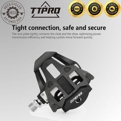 TTPRO SH10 SH11 12 SPD SL Cleats Set Road Bike Cleats Compatible with Shimano SPD SL Shoes