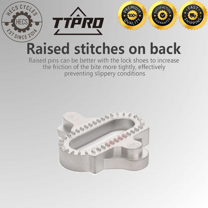 TTPRO SH51/SH56 SPD Pedal Cleats Set Single & Multi Release Mountain Bike Cleats Compatible with Shimano SPD Shoes