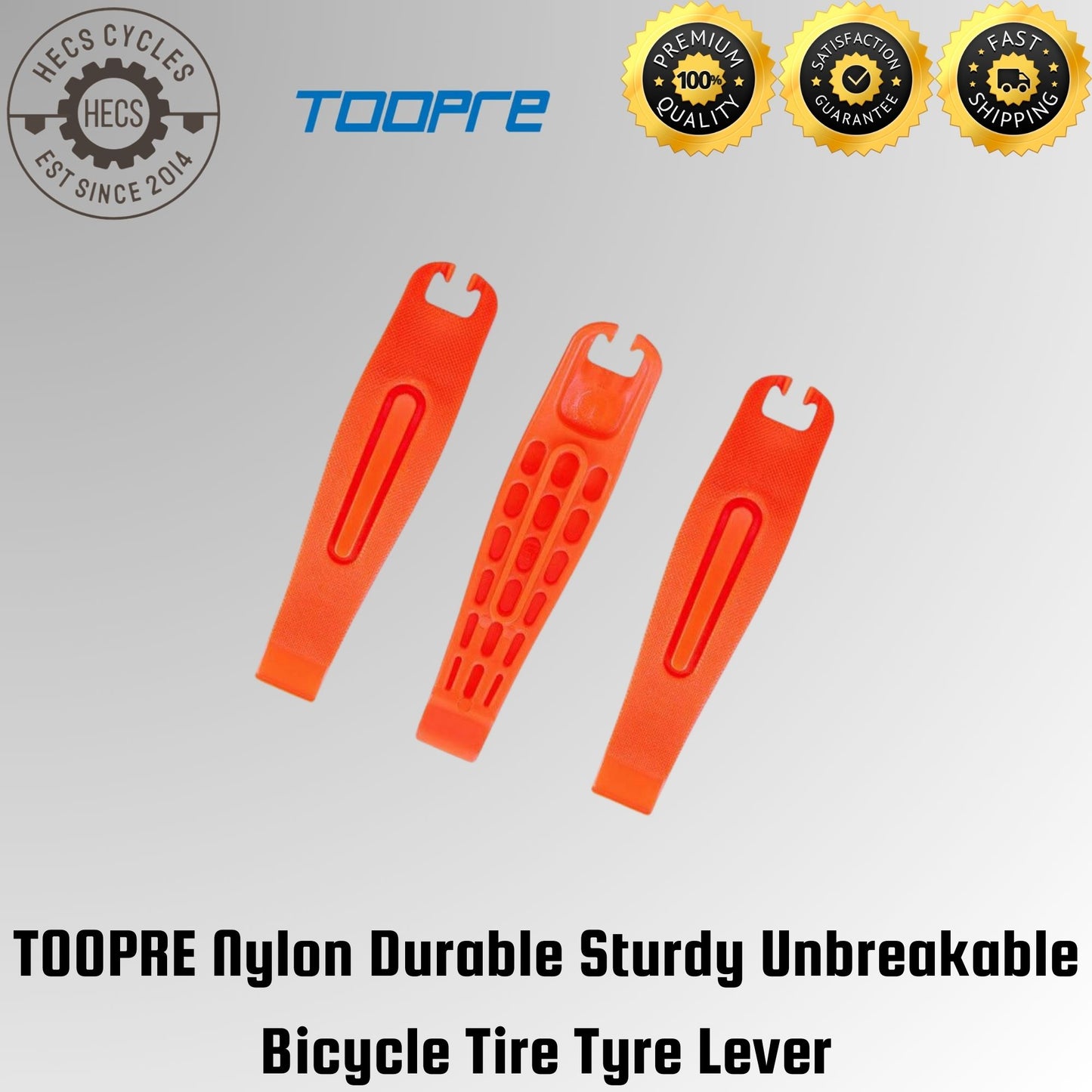 TOOPRE Durable Plastic Tire Levers