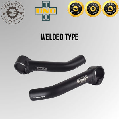 UNO 1 Pair Aluminum Alloy Bicycle Bar Ends Ergonomic Handlebar Horn Grips for MTB Road Bike