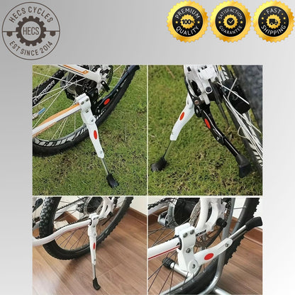 Universal Bicycle Kickstand Aluminium Alloy Side Stand for MTB Road Hybrid Bikes Bicycles