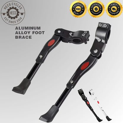 Universal Bicycle Kickstand Aluminium Alloy Side Stand for MTB Road Hybrid Bikes Bicycles