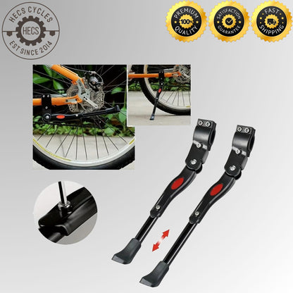 Universal Bicycle Kickstand Aluminium Alloy Side Stand for MTB Road Hybrid Bikes Bicycles