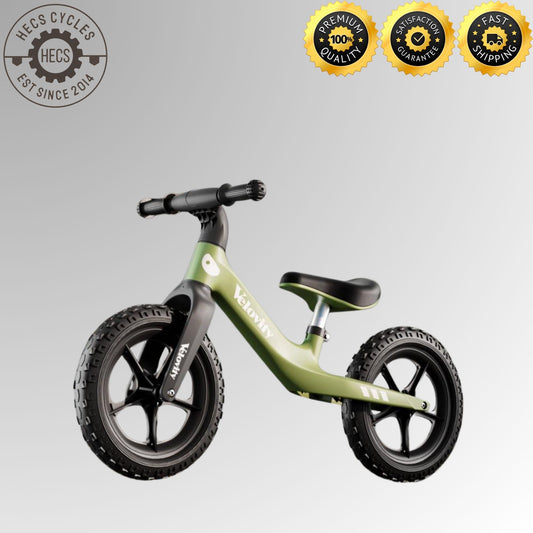Velovity Kids Balance Bike 2-7 Years Lightweight Nylon Fiberglass Frame Balance Bike for Toddlers