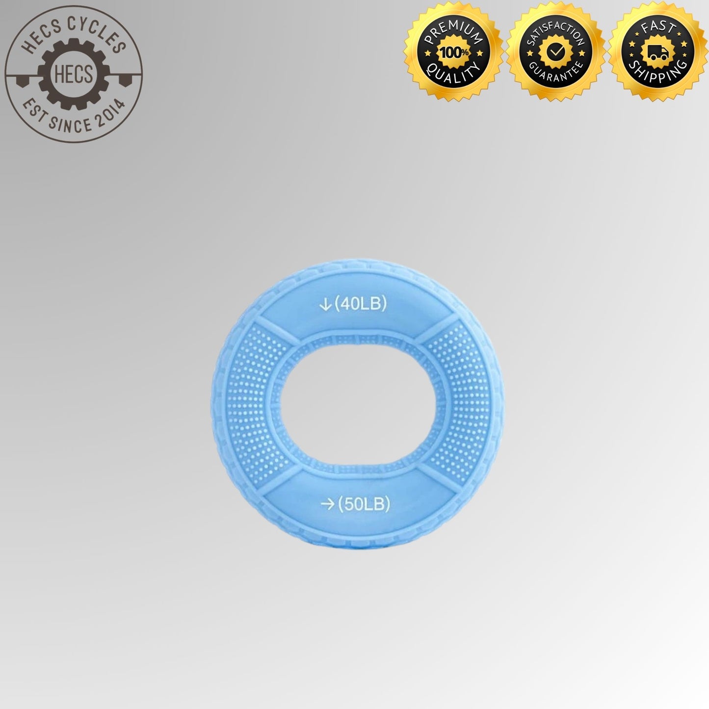 Silicone Finger Grip Circle for Wrist Support Hand Strengthener Training Double Strength
