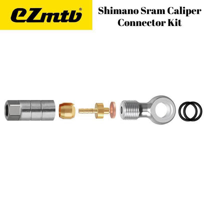 EZMTB Shroud Banjo Connector Hydraulic Brake Shimano Sram Avid Hope Magura Formula
