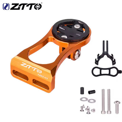 Universal CNC Bicycle Computer & Camera Mount Handlebar Extension Holder for Garmin, Bryton, CATEYE & GoPro