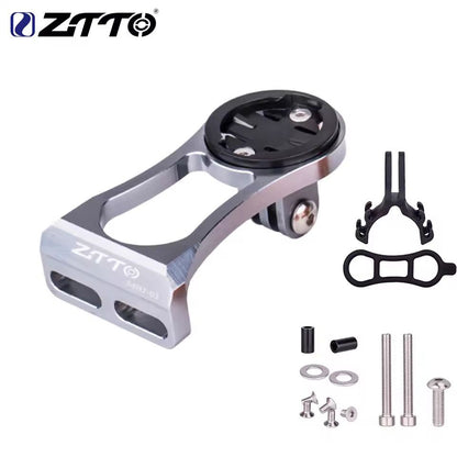 Universal CNC Bicycle Computer & Camera Mount Handlebar Extension Holder for Garmin, Bryton, CATEYE & GoPro