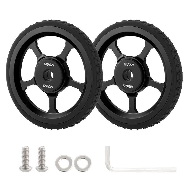 MUQZI Aluminium Alloy Easy Wheels Roller Set for Brompton Folding Bikes