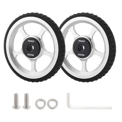MUQZI Aluminium Alloy Easy Wheels Roller Set for Brompton Folding Bikes