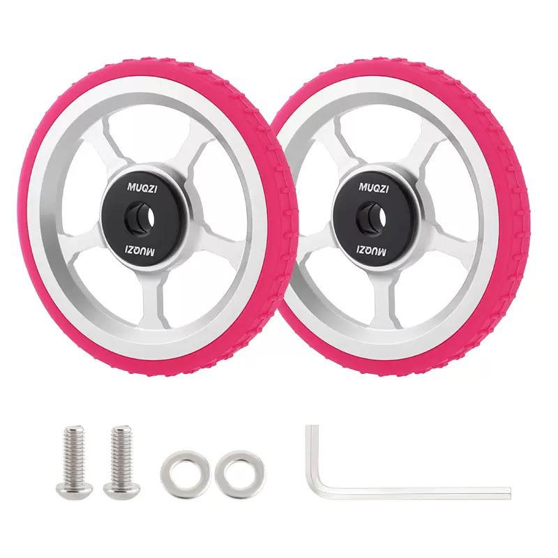 MUQZI Aluminium Alloy Easy Wheels Roller Set for Brompton Folding Bikes