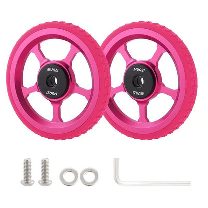 MUQZI Aluminium Alloy Easy Wheels Roller Set for Brompton Folding Bikes